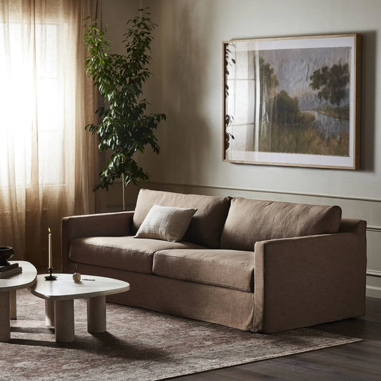 Halle 93" Slipcover Sofa
