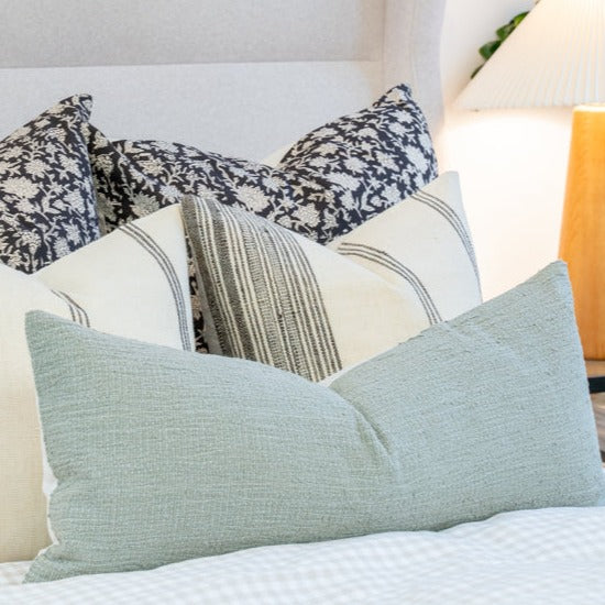 Cream Lucca Bhujodi Pillow Cover