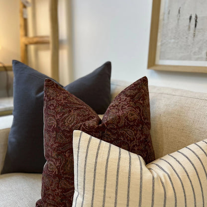 Takata Block Print Pillow Cover